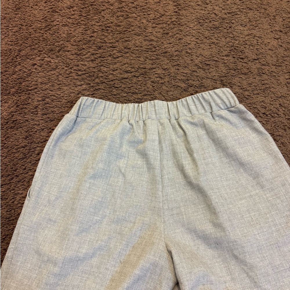 2 FOR $20The Select Moscow Gray Pleated Jogger Trouser Pants High Rise Elastic S - Picture 7 of 8